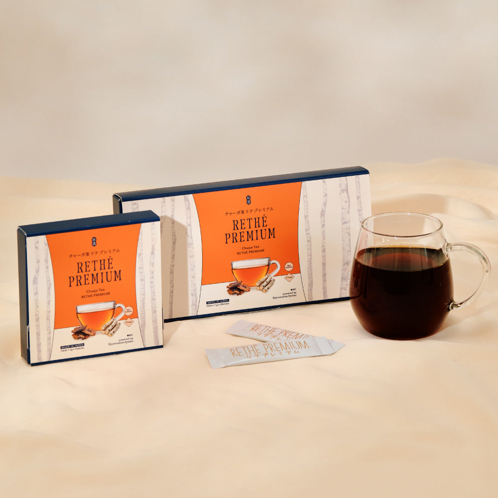 ［新商品］特濃チャーガ茶「RETHÉ PREMIUM（リテプレミアム）」